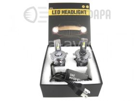 Лампы светодиод H4-70W 9-28V 2шт 