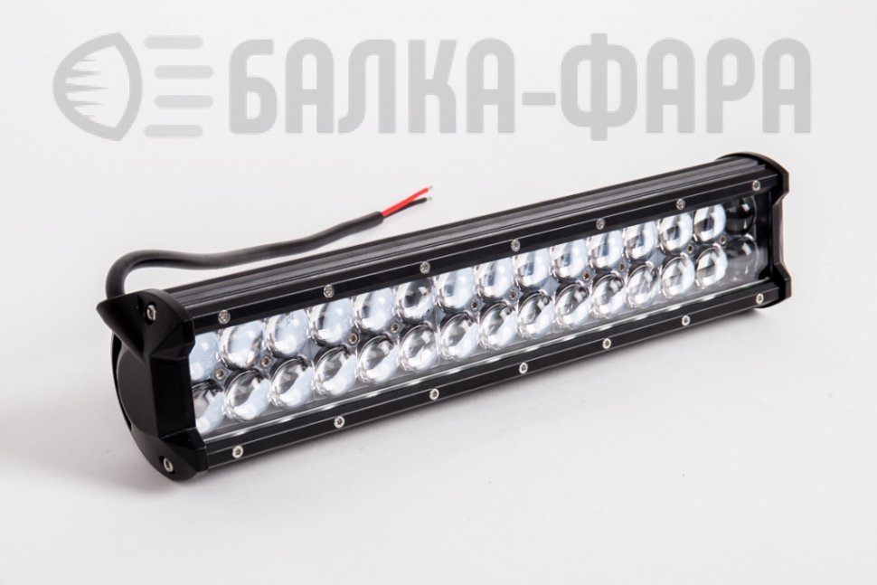 Балка сверхдальнего света, 90 Ватт, с линзами 4D, серия 3400-4D