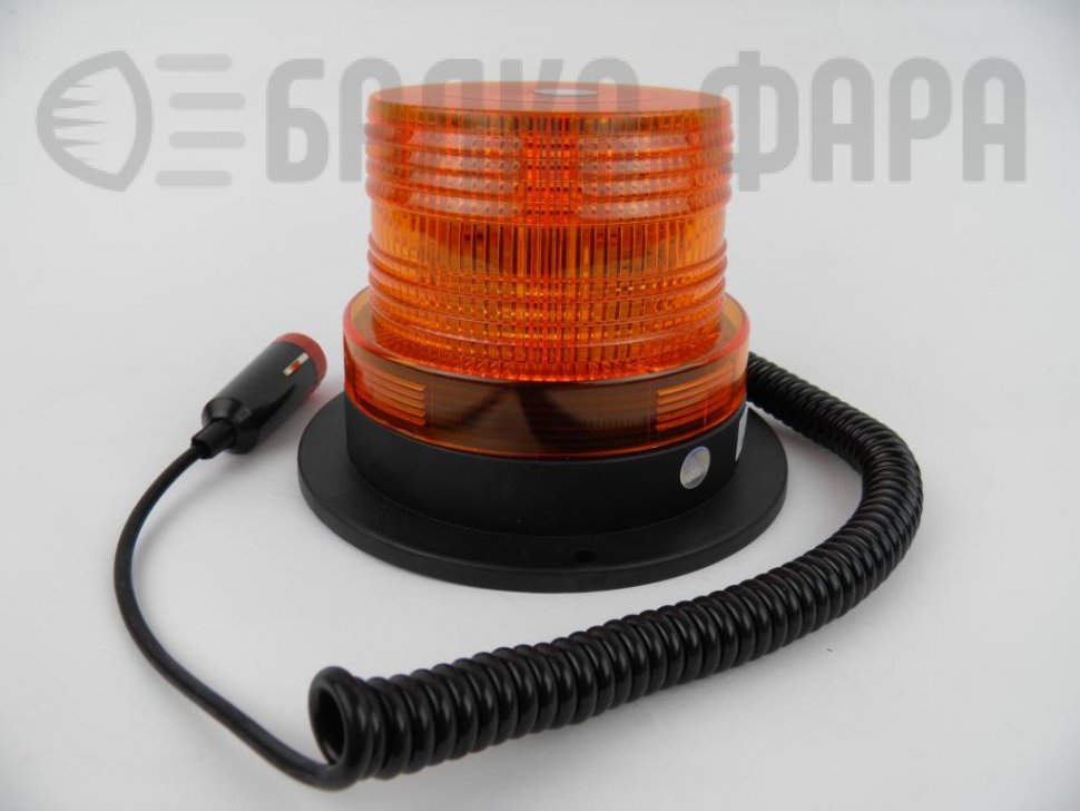 Желтый проблесковый маячок 10 диодов