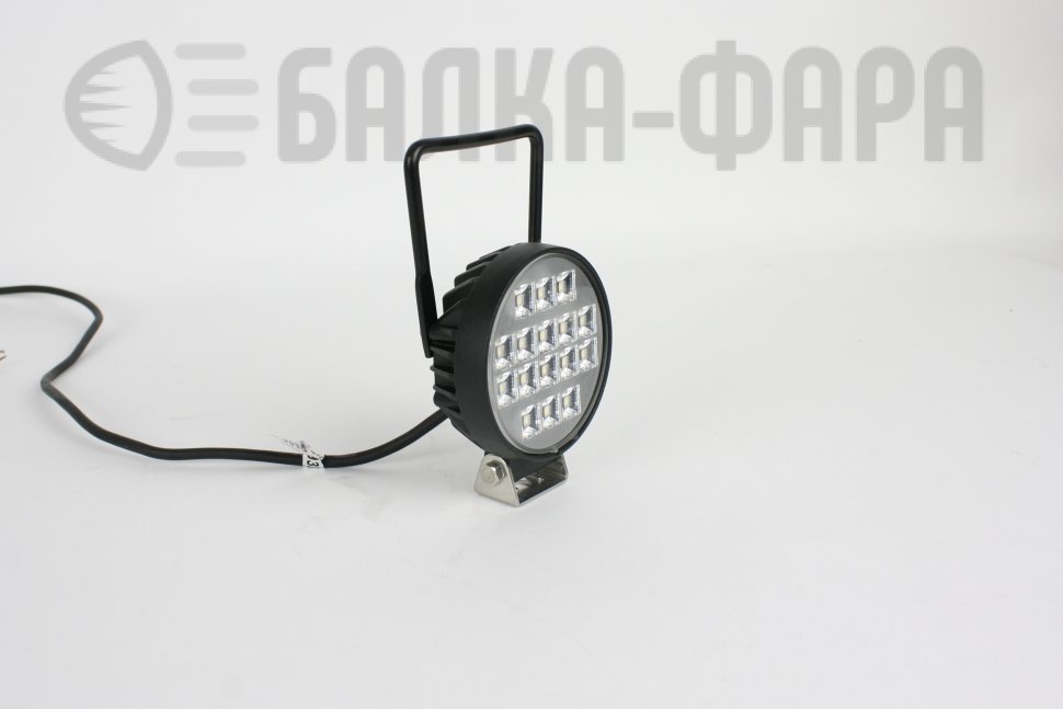 Светодиодная фара с ручкой и выключателем на 16 Ватт, W3516Y