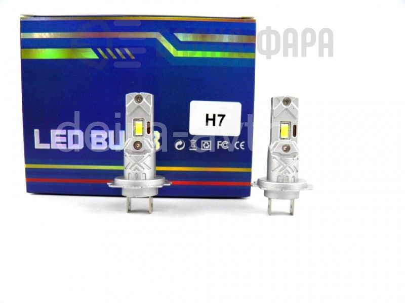 Лампы светодиод X36 H7 12-24v 18W 1800lm 2 шт
