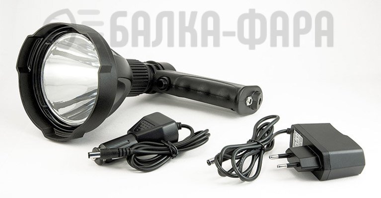 Фароискатель ручной, светодиодный с аккумулятором, 10 Вват, серия F2010