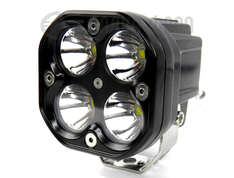 Фара светодиодная дальний свет 13117-40w spot