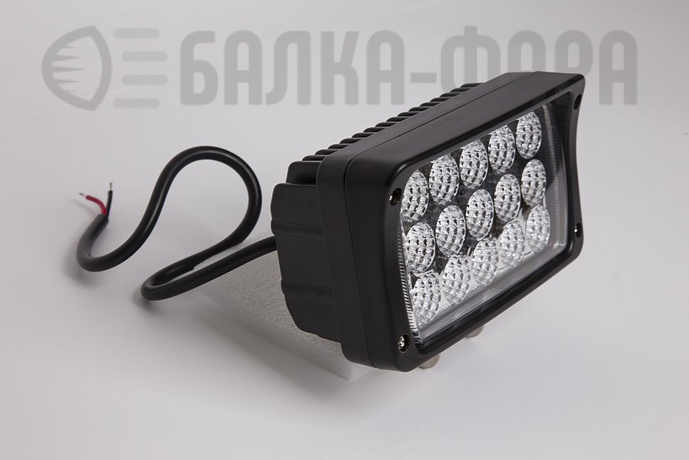 Фара светодиодная трехрядная ближнего света, 45 Ватт