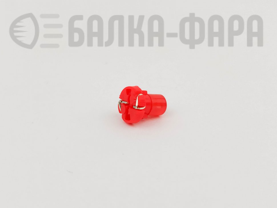 Лампа с/д t-3  красная