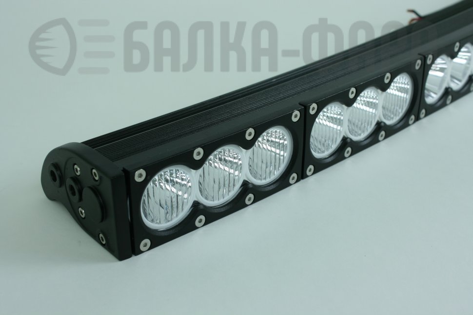 Изогнутая LED-балка, 240 Ватт, серия F1 X W